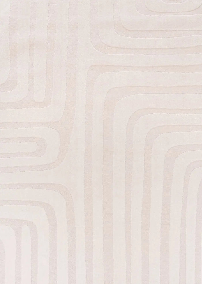 Loft Geometric Cream Rug The Rugs