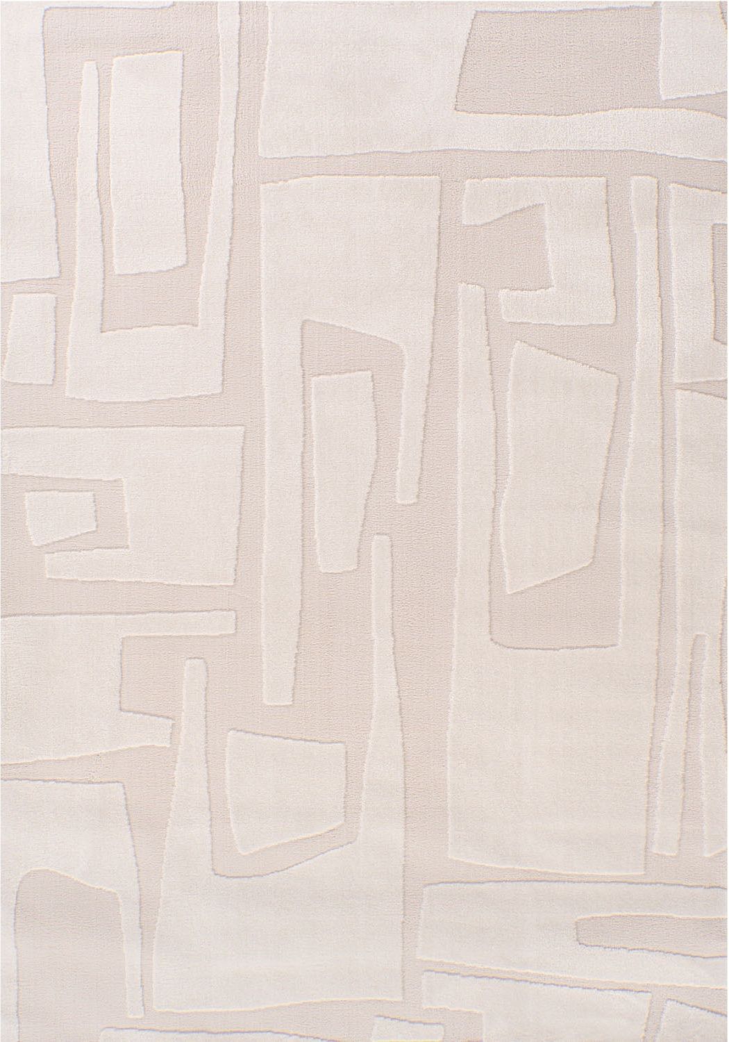 Loft Abstract Cream Rug The Rugs