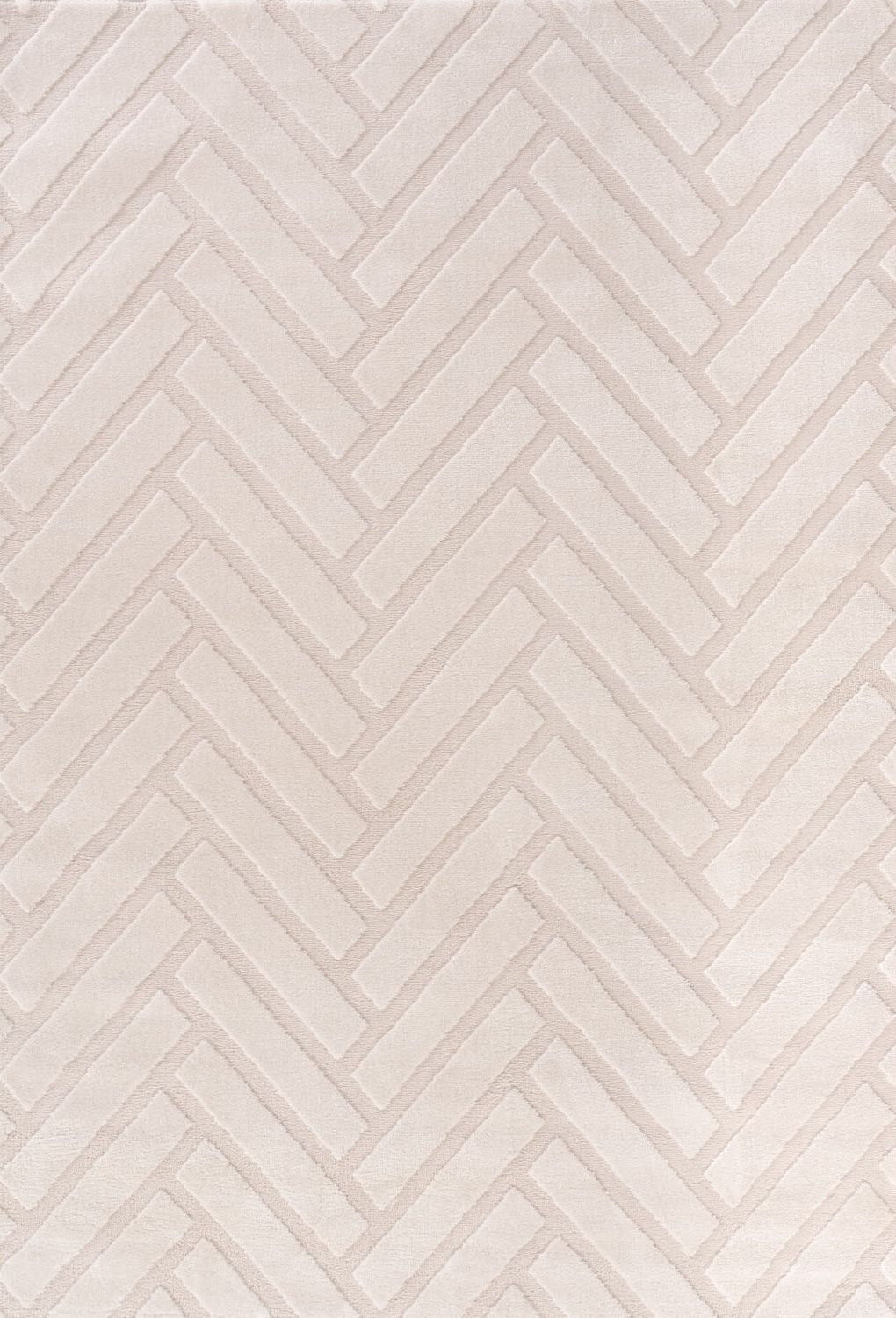 Loft Chevron Cream Rug The Rugs