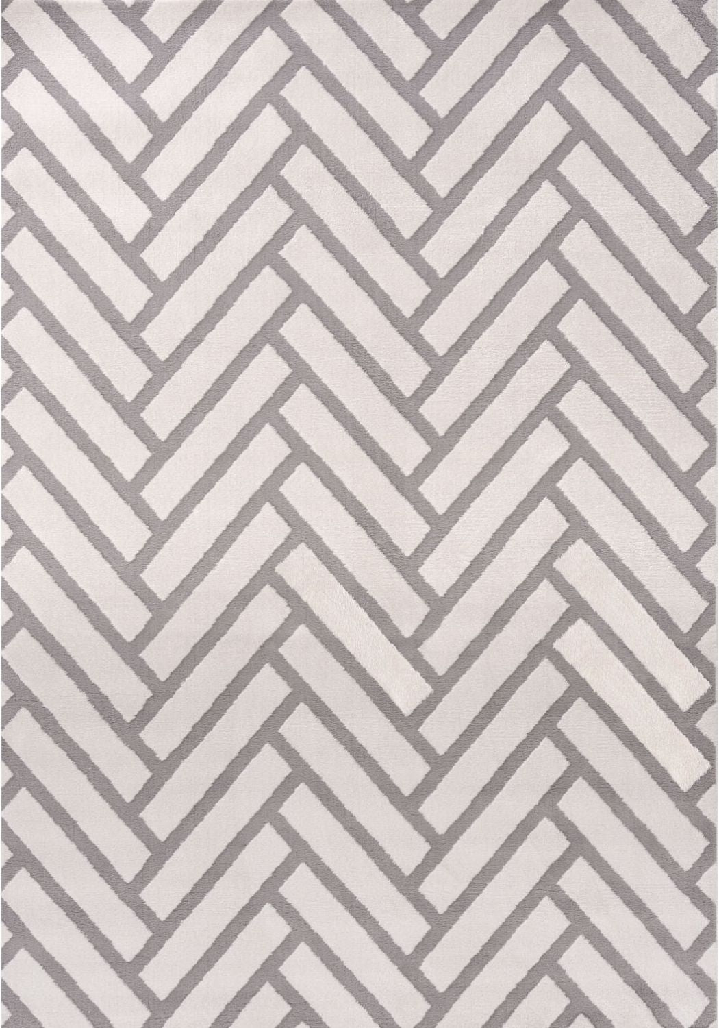Loft Chevron Grey Rug The Rugs