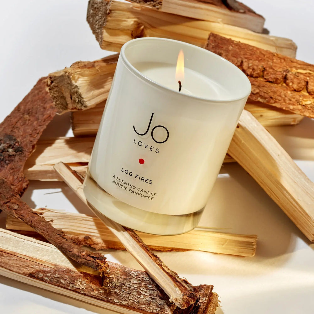 Log Fires - A Home Candle Jo Loves