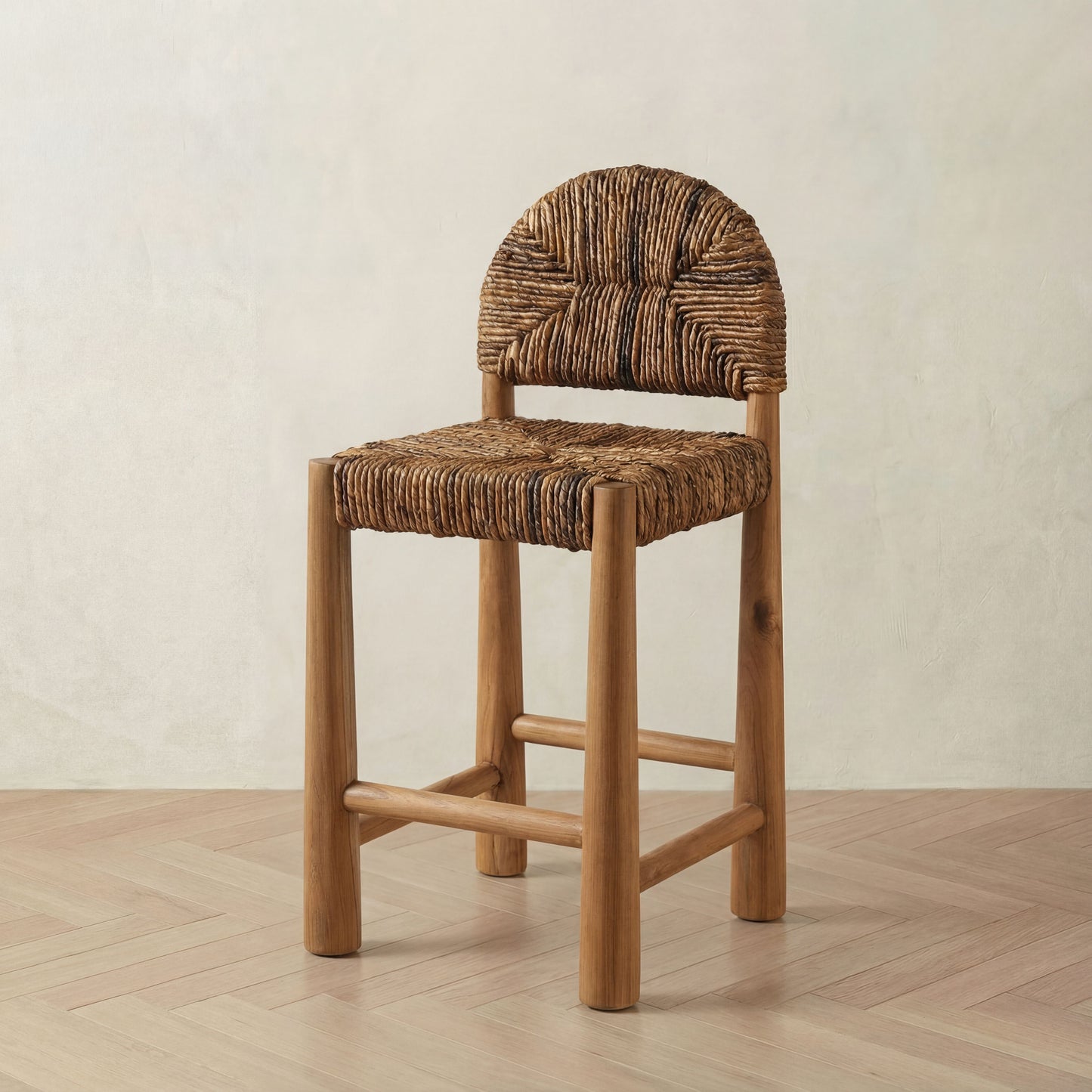 Loka Banana Leaf Bar Stool The Bali Concept