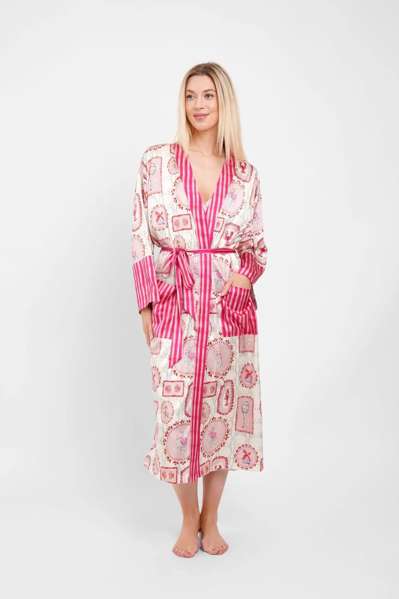 Long Robe / "The Hamptons" Jessica Russell Flint