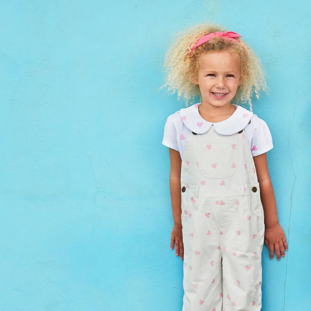 Love Heart Dungarees Dotty Dungarees