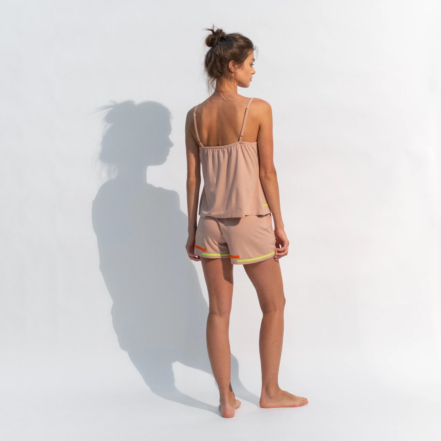 Lovely Break Pyjama Shorts Nude NOKAYA