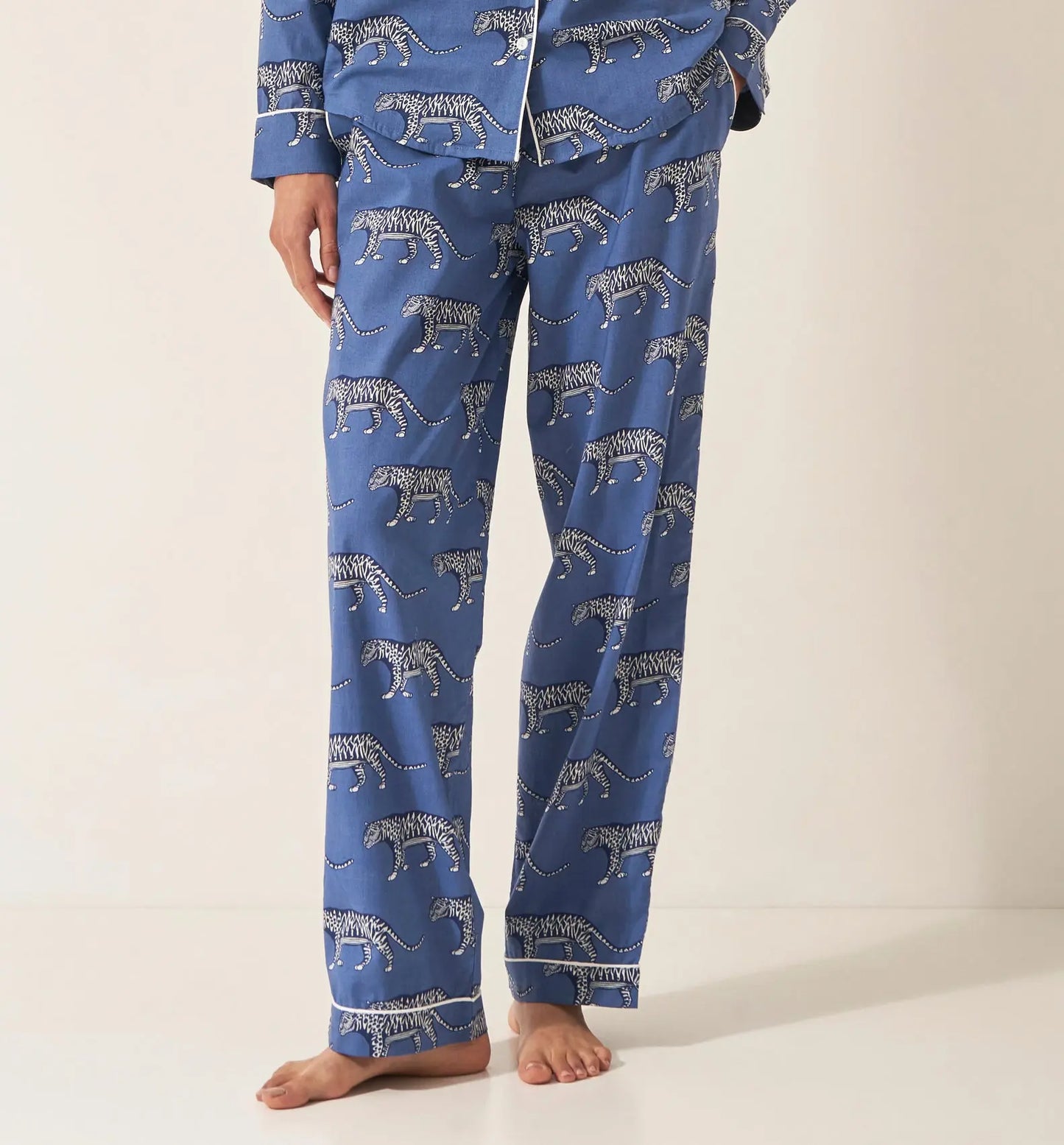 Lovely Leopards Women'sOrganic Cotton Pyjama Trouser Myza