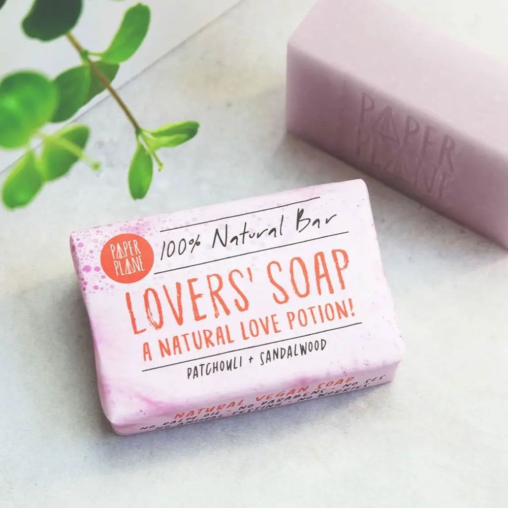 Lovers' Soap 100% Natural Vegan Plastic-free Paper Plane