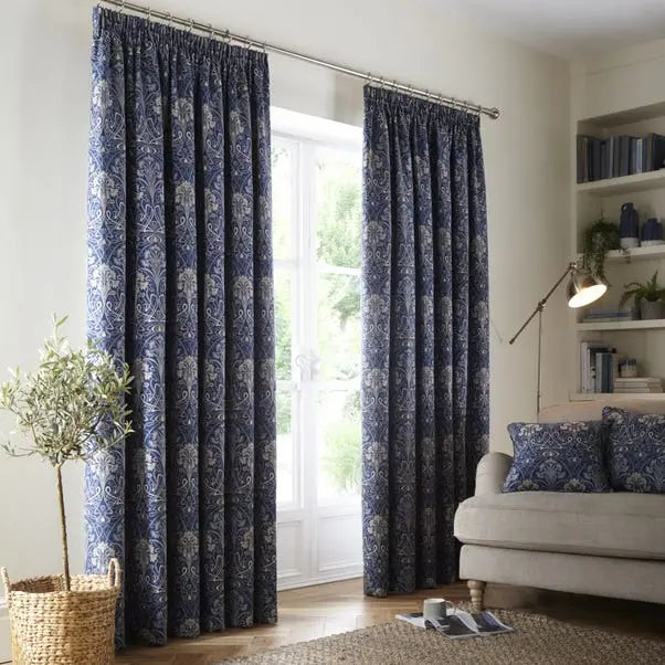 Lucetta Pencil Pleat Curtains Dunelm