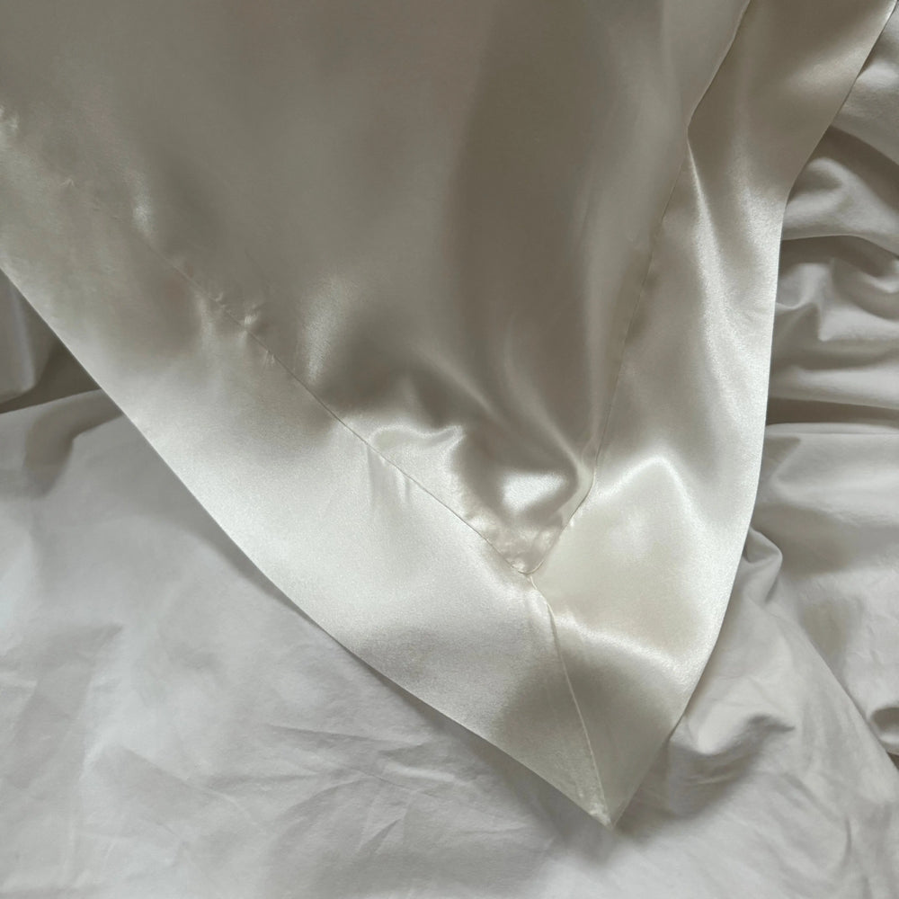 Lucinda Oxford Set of 2 Silk Pillowcases Silk Works London