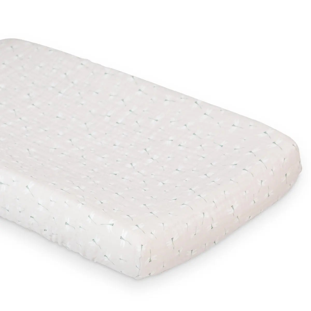 Lulujo - Cotton Fitted Crib Sheet - Dragonflies (81cm x 43cm) Lulujo