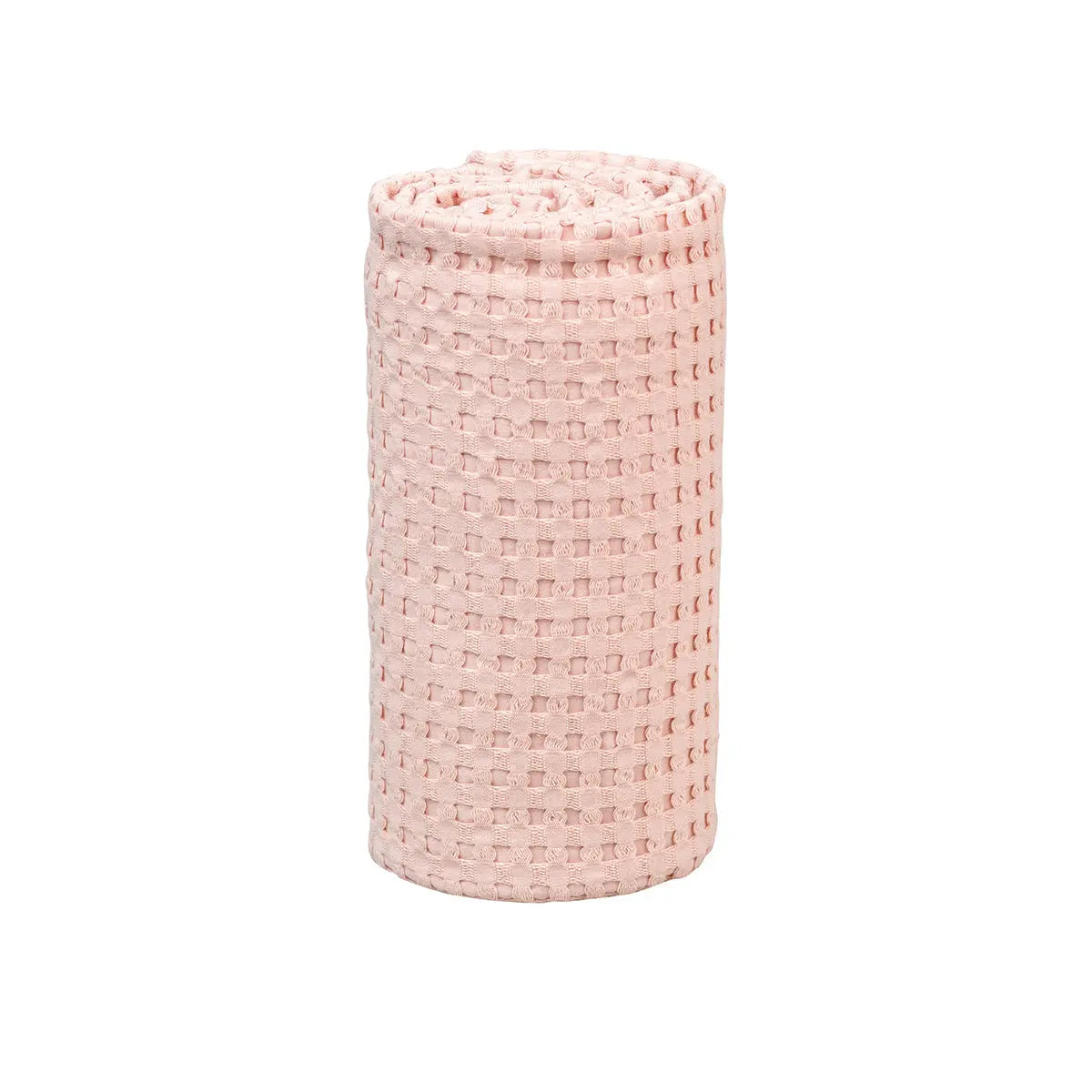 Lulujo -  Waffle Blanket - Ballet Slipper Lulujo