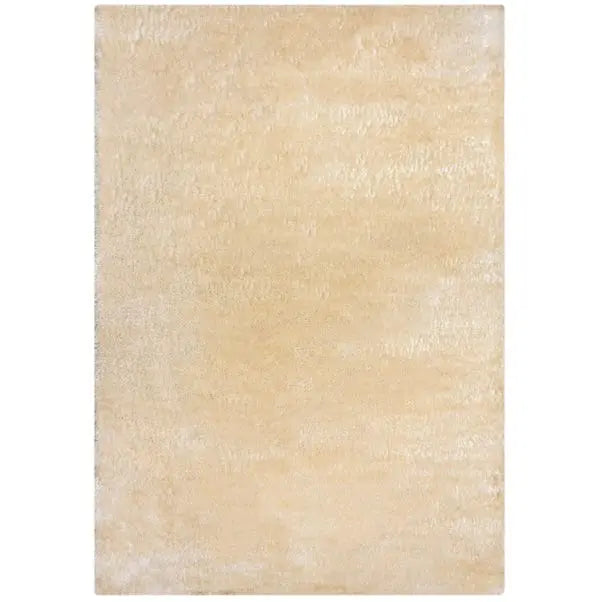 Lumi Ivory Supersoft Luxe Sheen Rug Dunelm