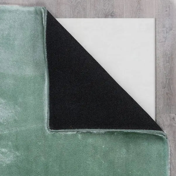 Lumi Mineral Supersoft Luxe Sheen Rug Dunelm