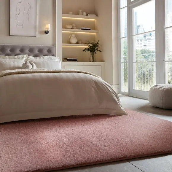 Lumi Supersoft Luxe Sheen Rug Dunelm