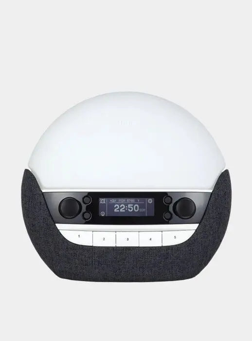 Lumie Bodyclock Luxe 750DAB - Wake-up Light with DAB Radio, Bluetooth Speakers, Low-Blue Light for Sleep Lumie