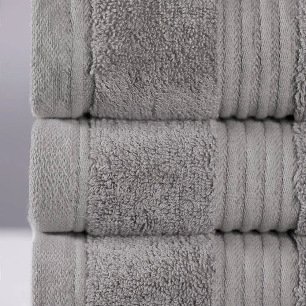 Luxury Bamboo Towel in Grey Ethical Bedding™