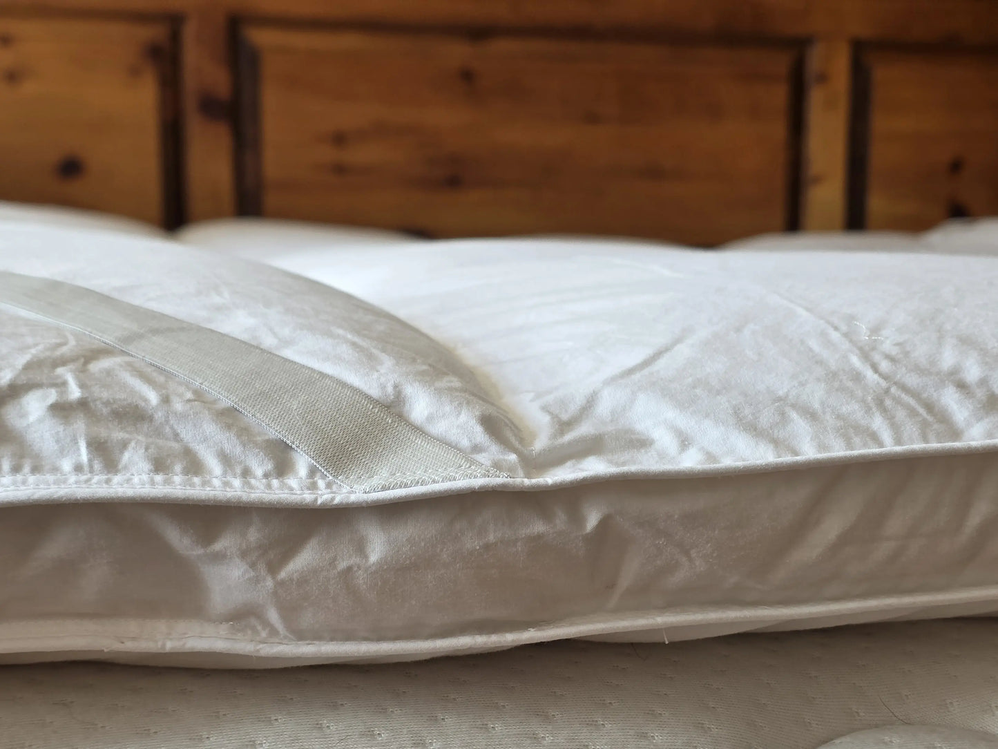 Luxury Mattress Topper - UK Made Duck Feather & Down - Oeko-Tex Certified PillowPillow