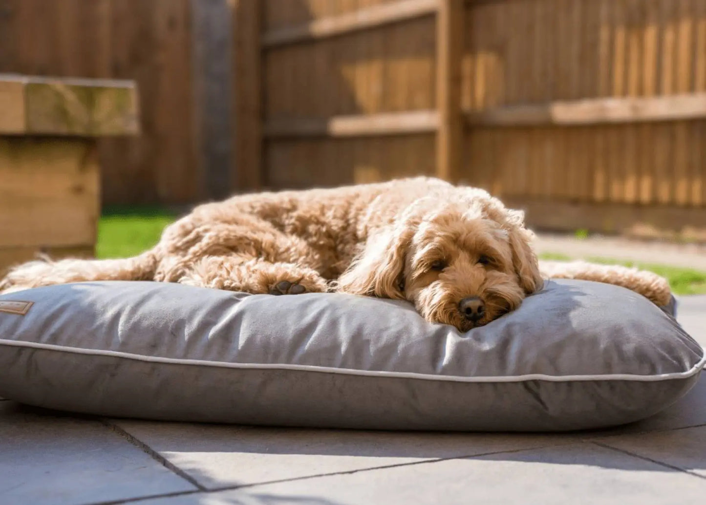 Luxury Memory Foam Crate Bed With Removable Covers | Grey Ralph & Co