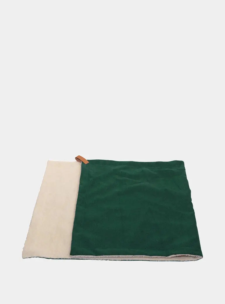 Luxury Washable Green Dog Blanket | Richmond Ralph & Co