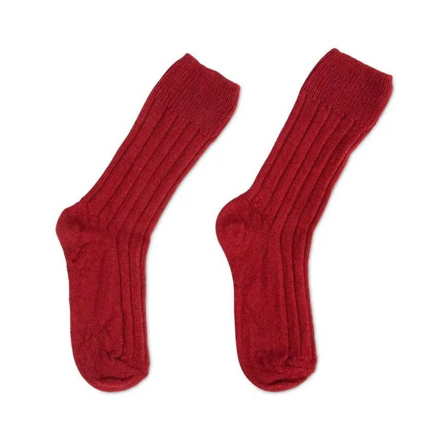 Luxury lounge socks in British alpaca - Wine Heating & Plumbing London
