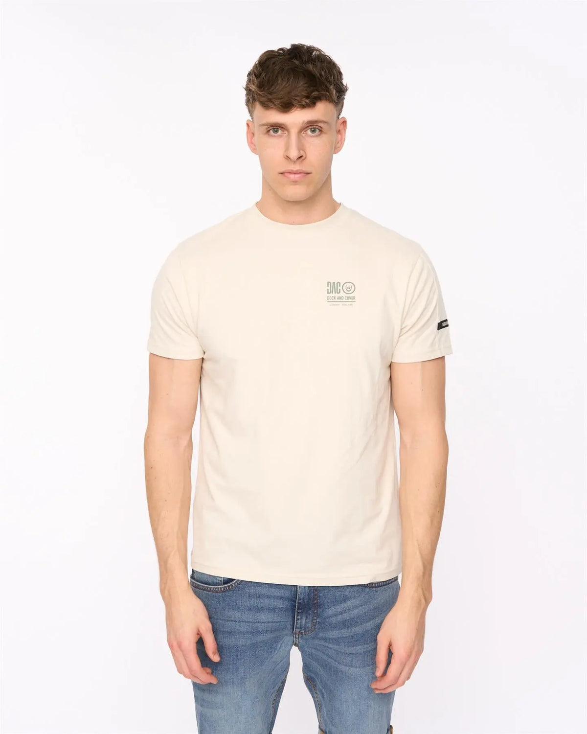 Lynnfold T-Shirt Light Stone Duck and Cover