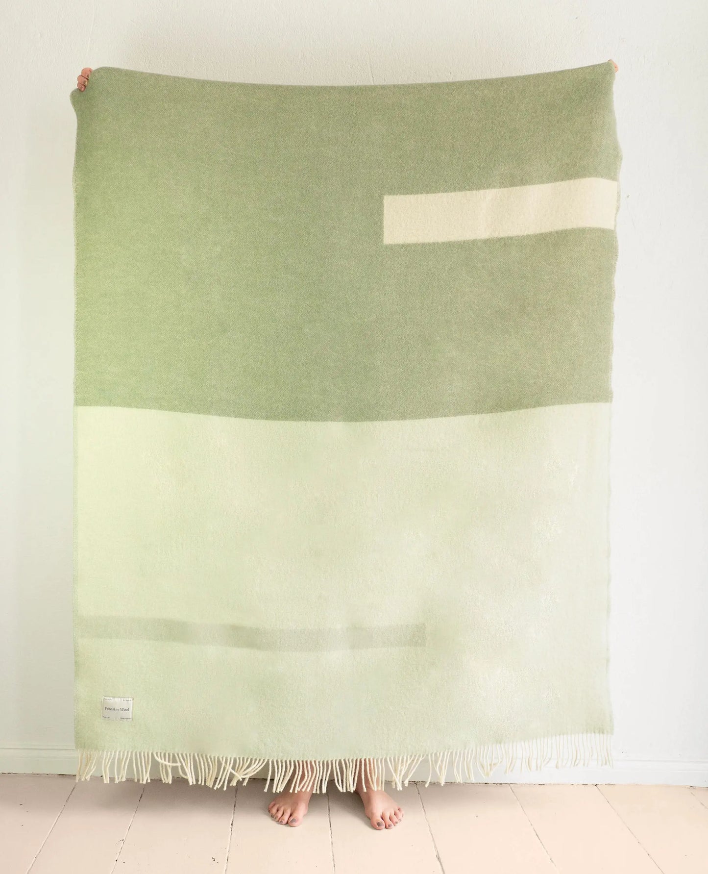 MEADOW Green Blanket Forestry Wool