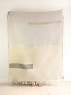 MEADOW Grey Blanket Forestry Wool