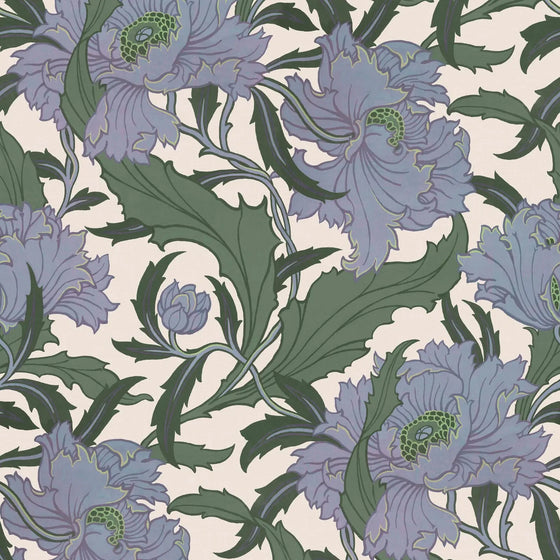 MINERVA Wallpaper - Periwinkle House of Hackney