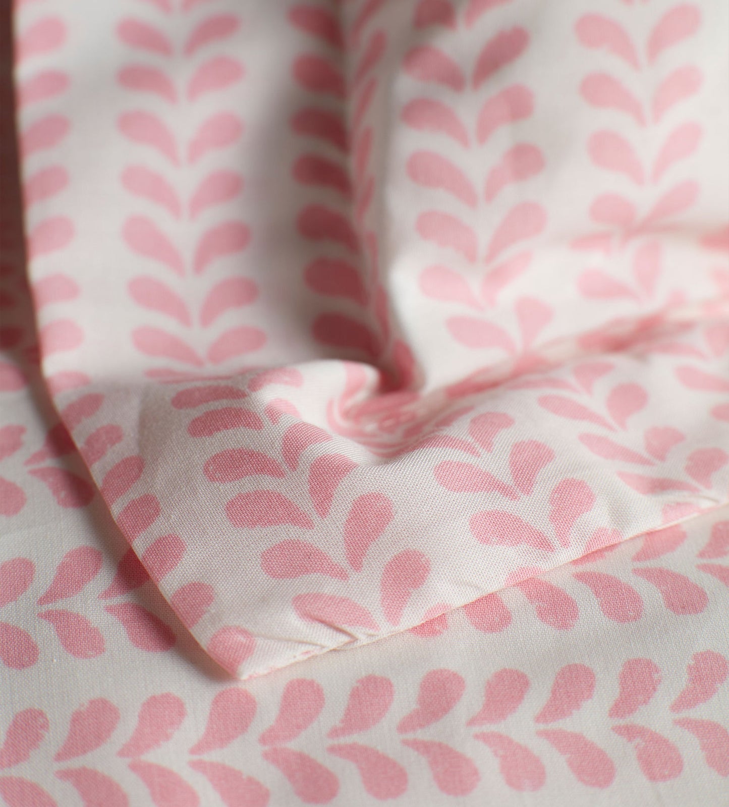 Molly Mahon Pink Bindi 100% Cotton Oxford Pillowcase The Secret Linen Store
