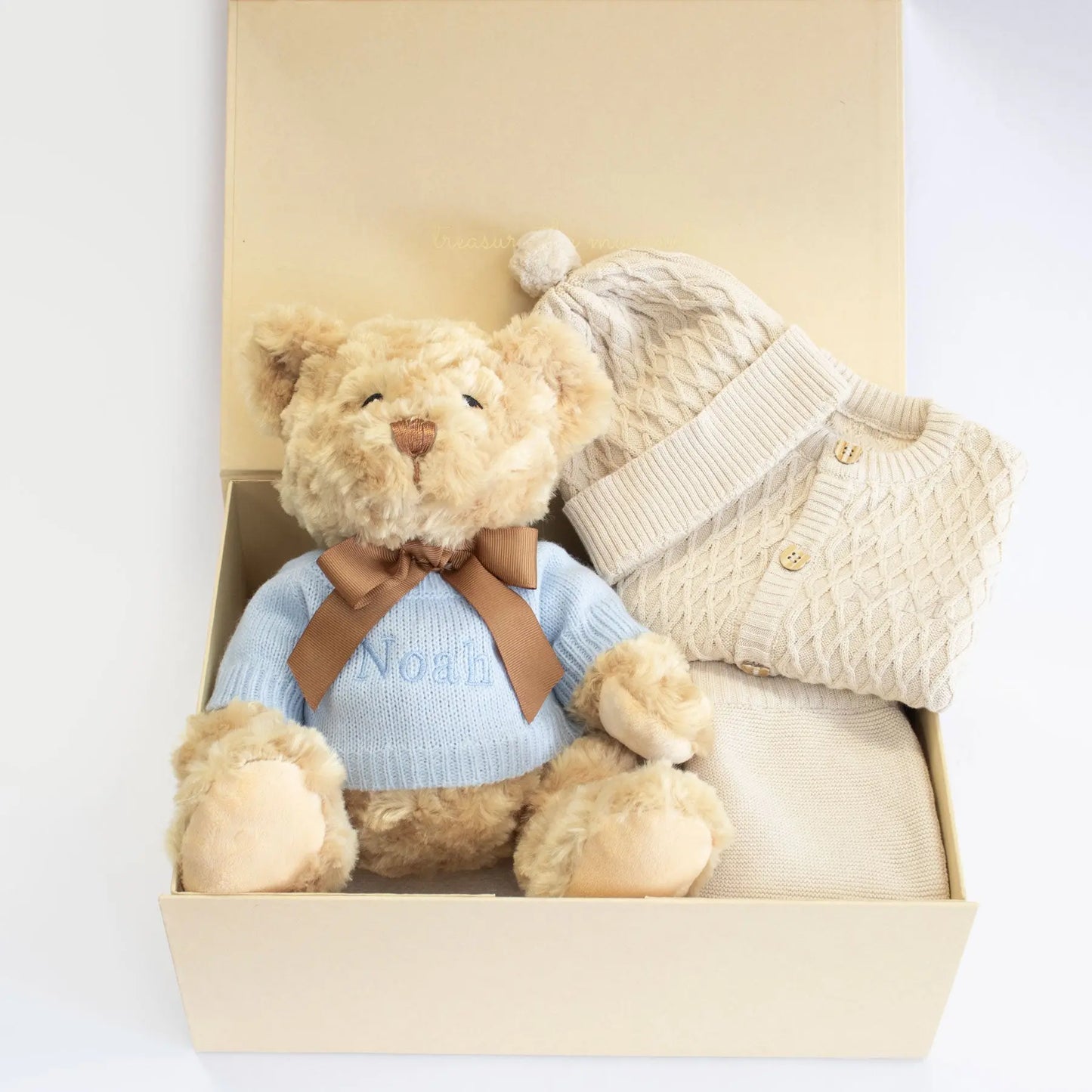 MY FIRST OUTFIT AND TEDDY The Baby Gifting Company