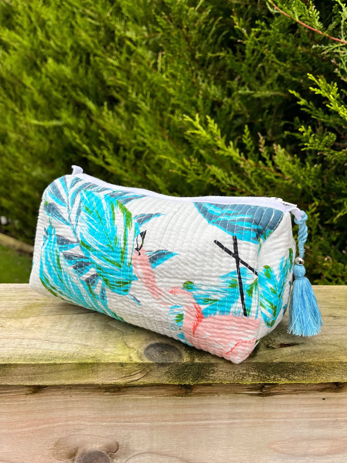 Maanya Flamingo Travel Make Up Bag Naree Clothing