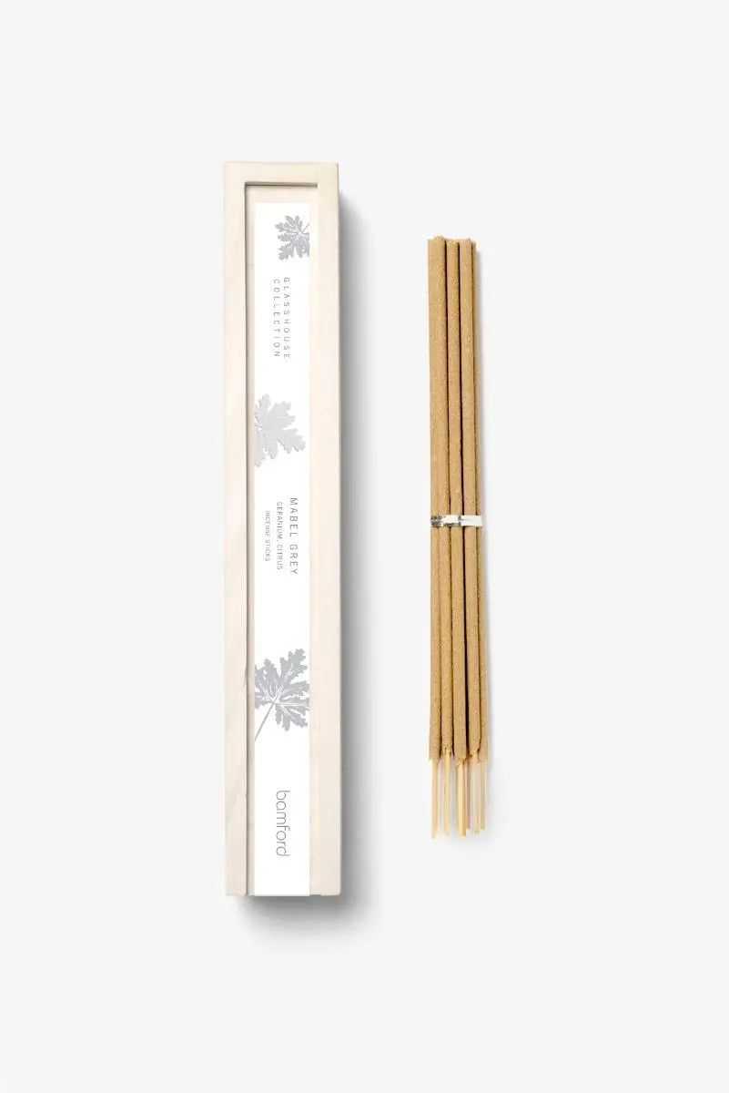 Mabel Grey Geranium Incense Sticks Bamford