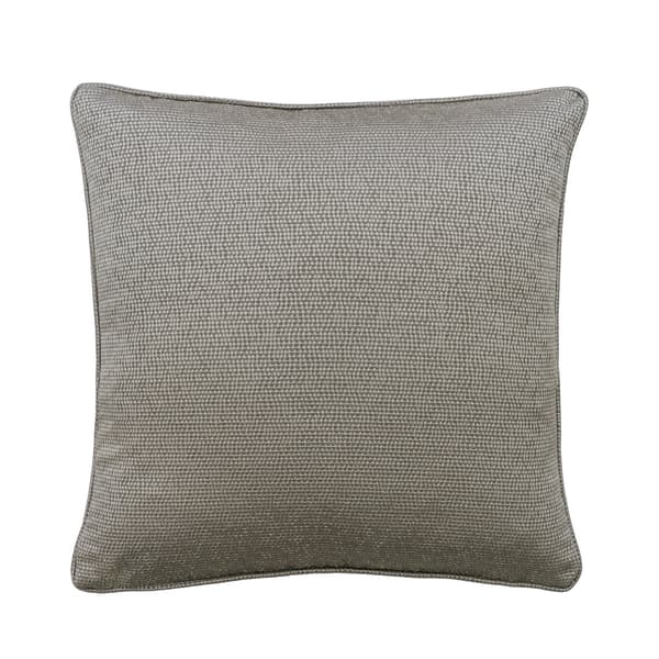 Madison Smoke, Sustainable Feather, Cushion Cotton Blend Plain Texture Andrew Martin