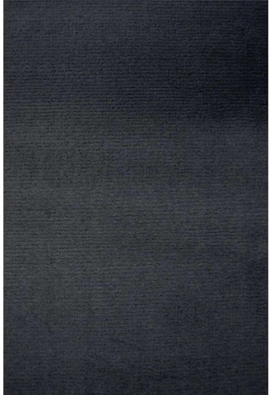 Maestro Solid Dark Grey Rug The Rugs