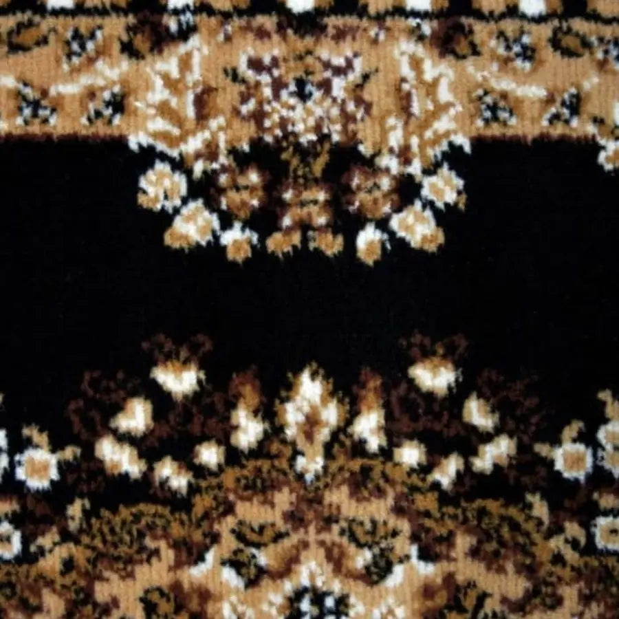 Maestro Traditional Black Rug | 4470 B11 The Rugs