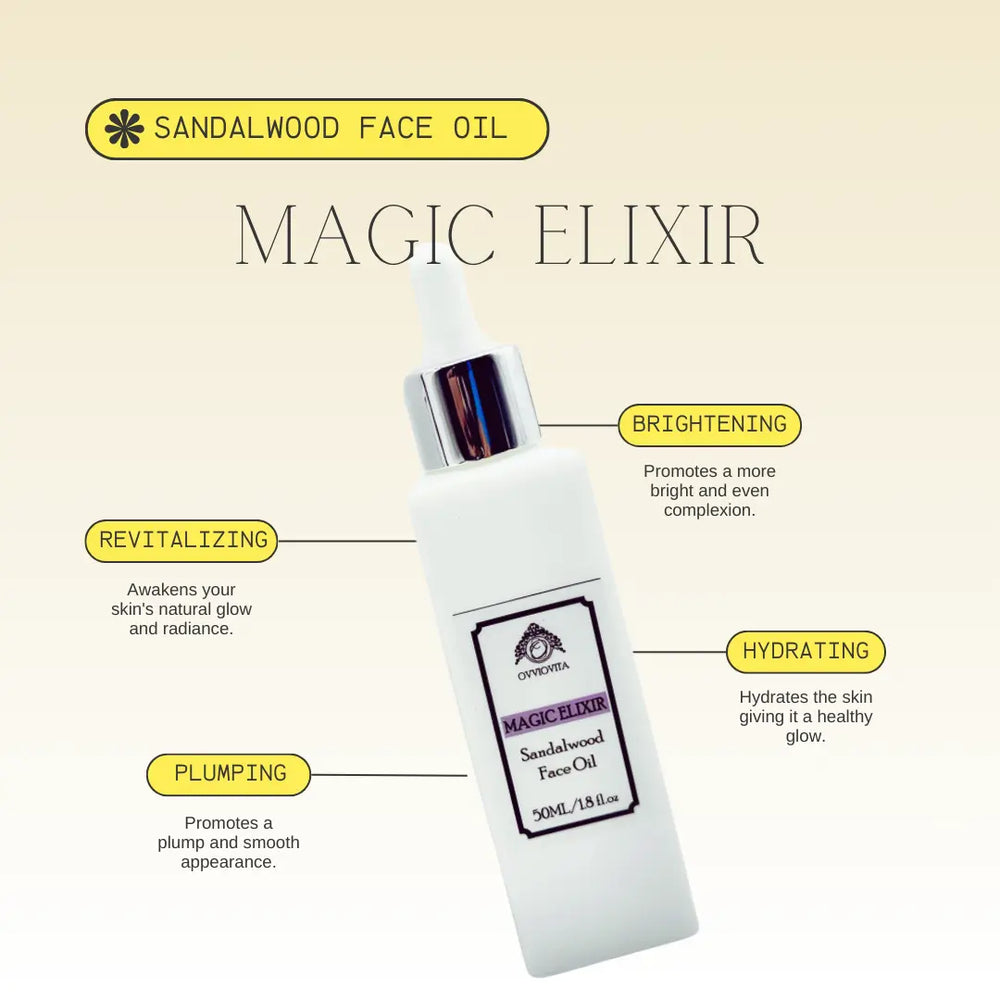 Magic Elixir Sandalwood Face Oil Ovviovita