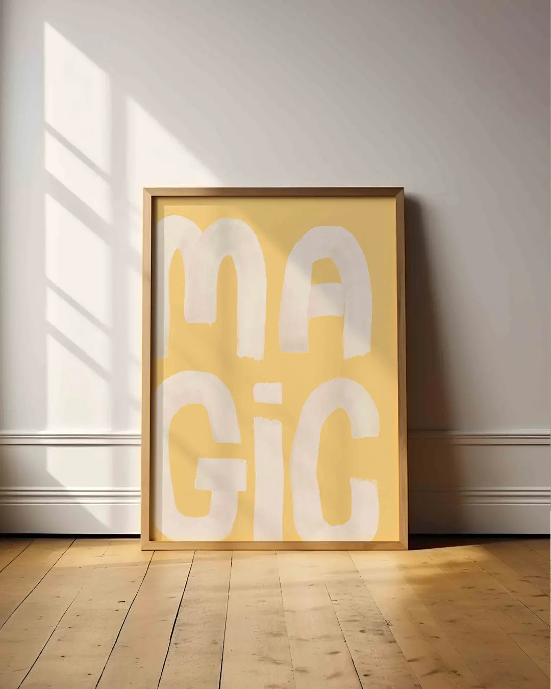 Magic' - Word Art Print Lion & The Pear