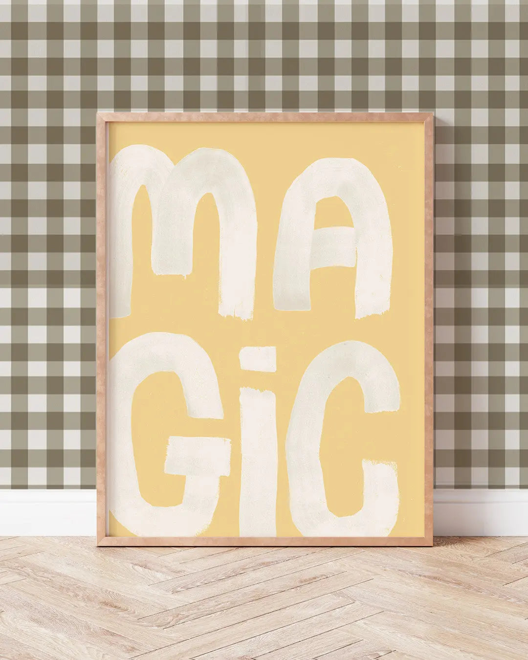 Magic' - Word Art Print Lion & The Pear