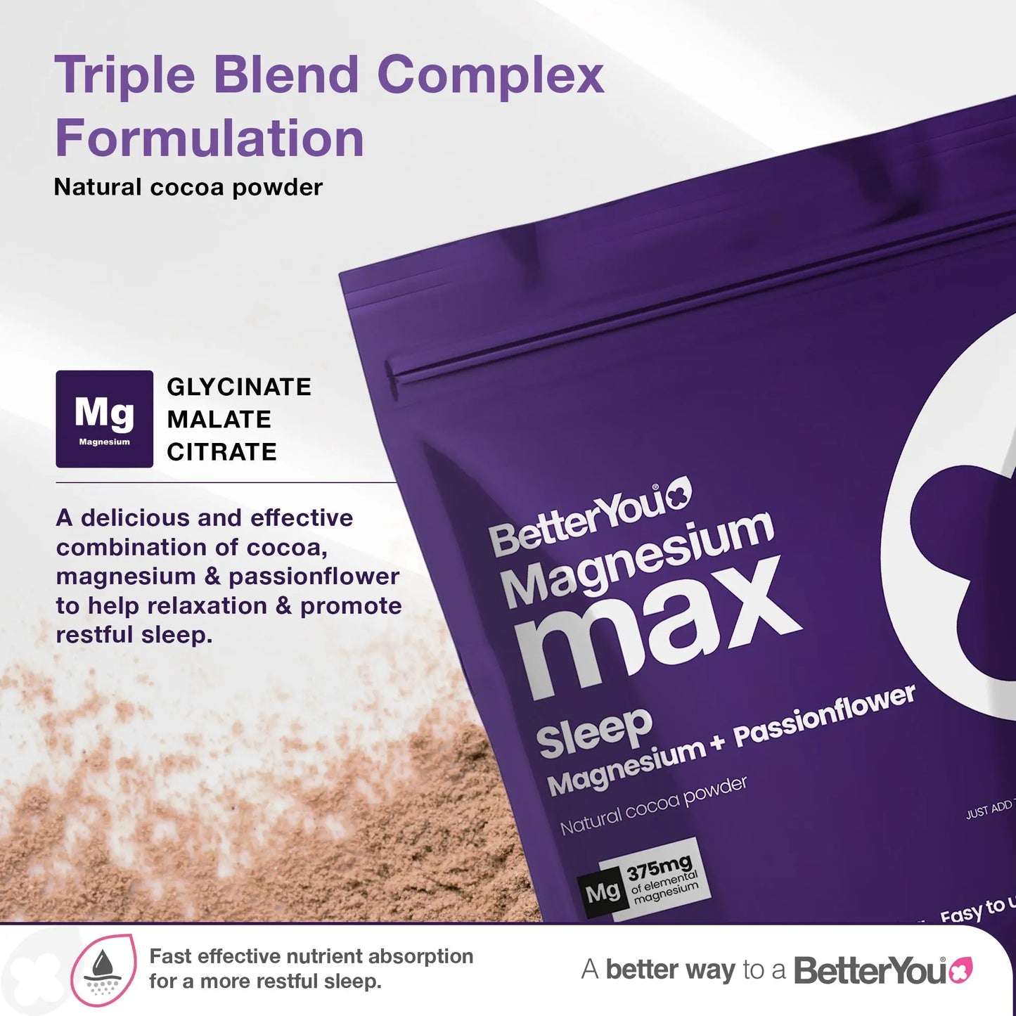 Magnesium Max Sleep Powder BetterYou