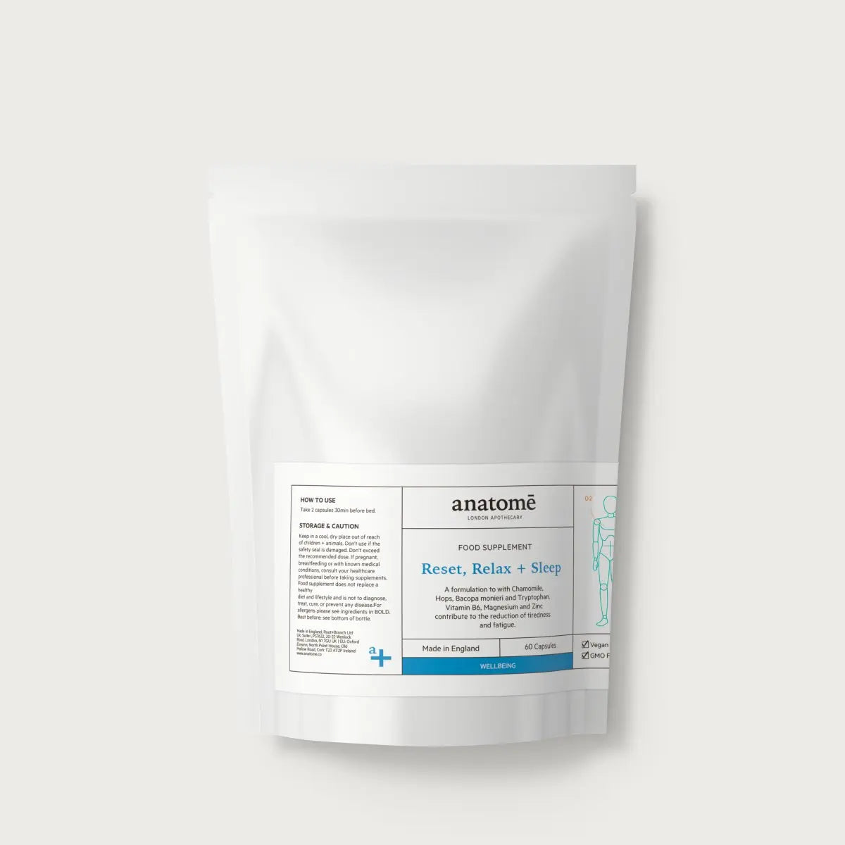 Magnesium Supplement | Reset, Relax + Sleep anatomē