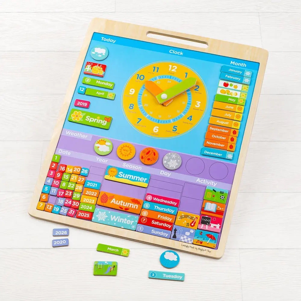 Magnetic Weather Board Toby Tiger