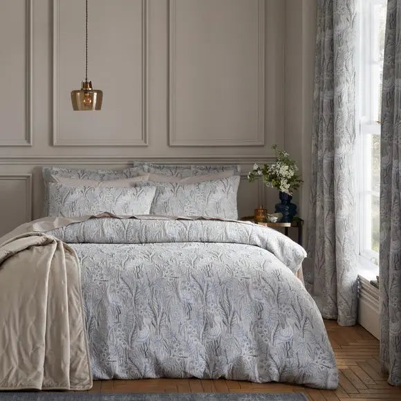 Mai Heron Duvet Cover & Pillowcase Set Dunelm