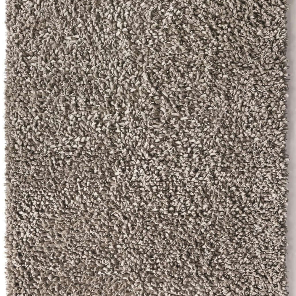 Maine Grey Shaggy Pile Wool Rug The Rugs