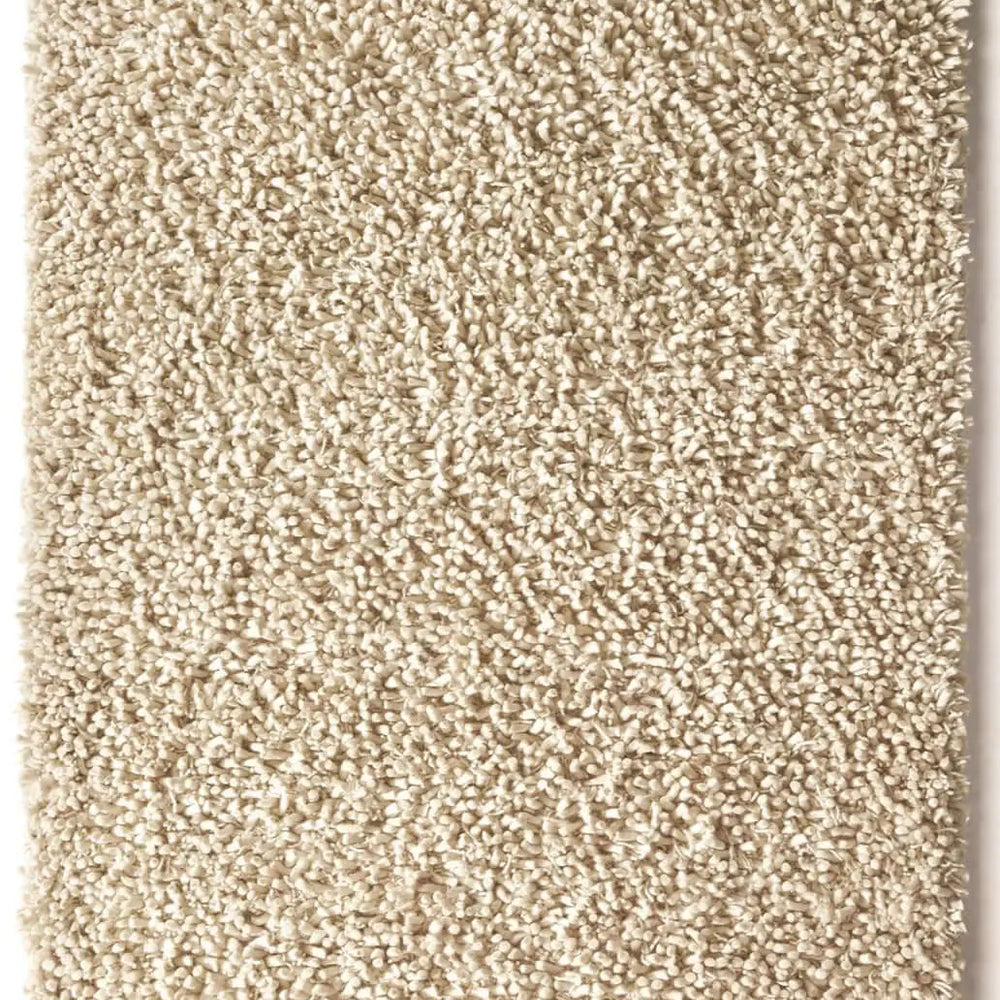 Maine Ivory Shaggy Pile Wool Rug The Rugs