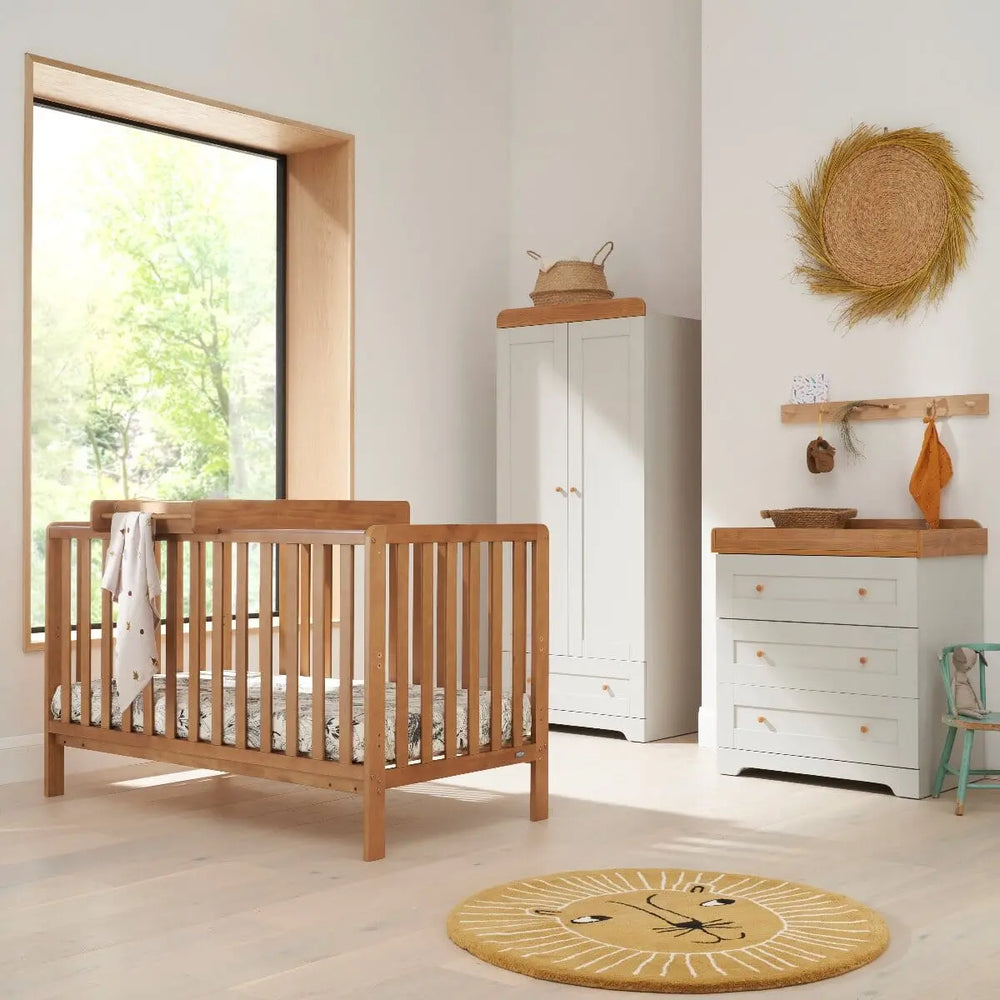 Malmo Cot Bed with Rio Furniture 3 Piece Set Tutti Bambini