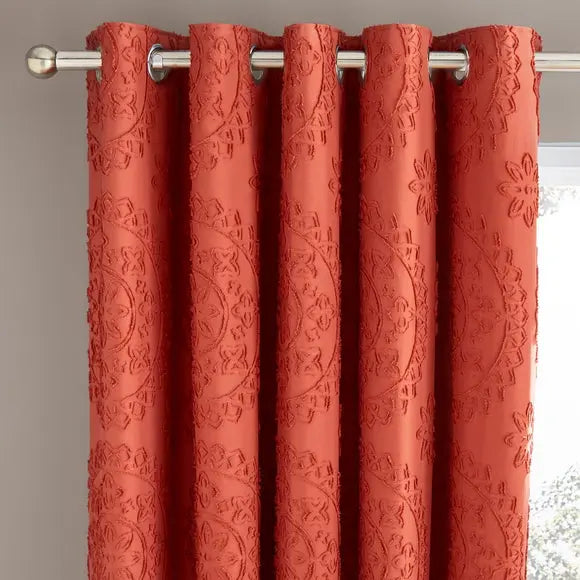 Mandala Blackout Eyelet Curtains Dunelm