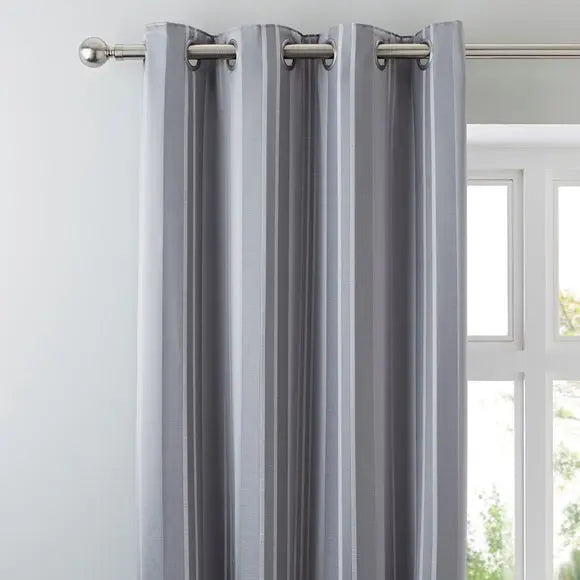 Manhattan Eyelet Curtains Dunelm