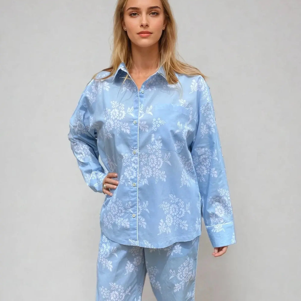Marguerite Organic Cotton Long Set AMOKA DALO