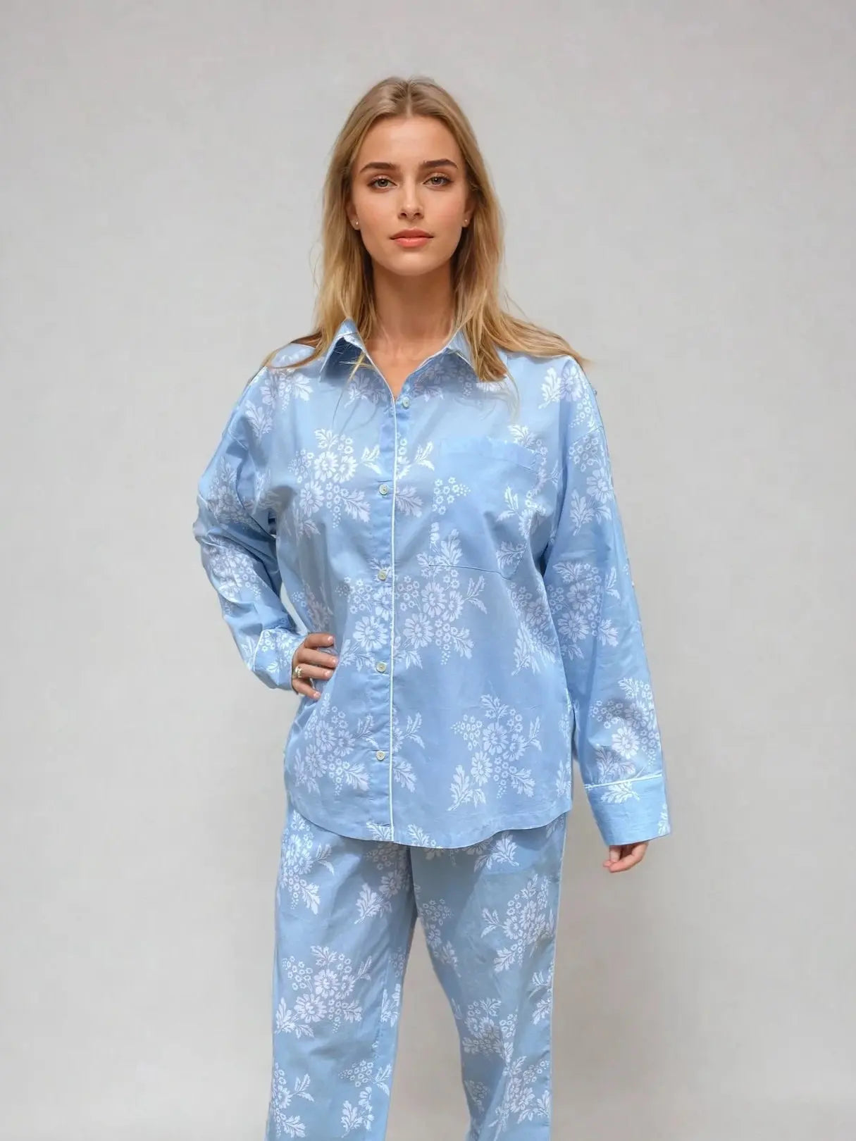 Marguerite Organic Cotton Long Set AMOKA DALO