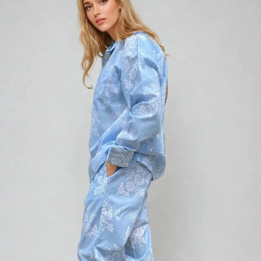 Marguerite Organic Cotton Long Set AMOKA DALO